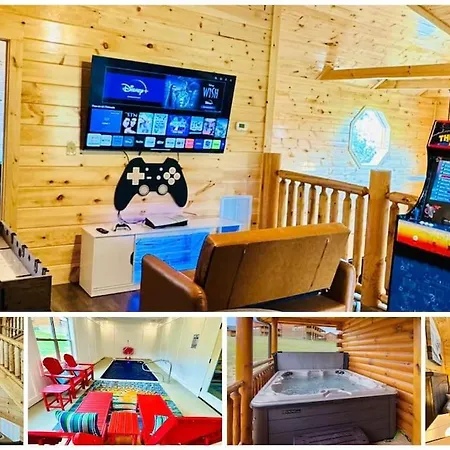 New! Indoor Pool/Ps 5/Hot Tub/Parkway Villa Pigeon Forge Exterior photo