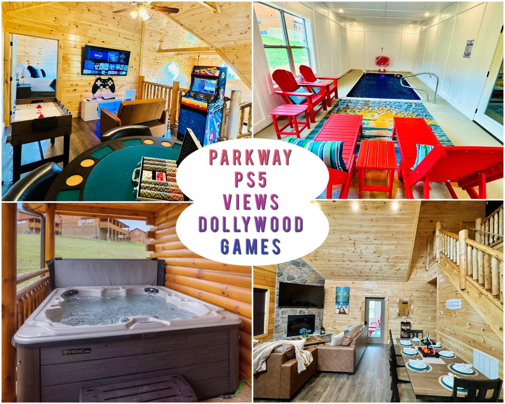 Villa New! Indoor Pool/ps 5/hot Tub/parkway *